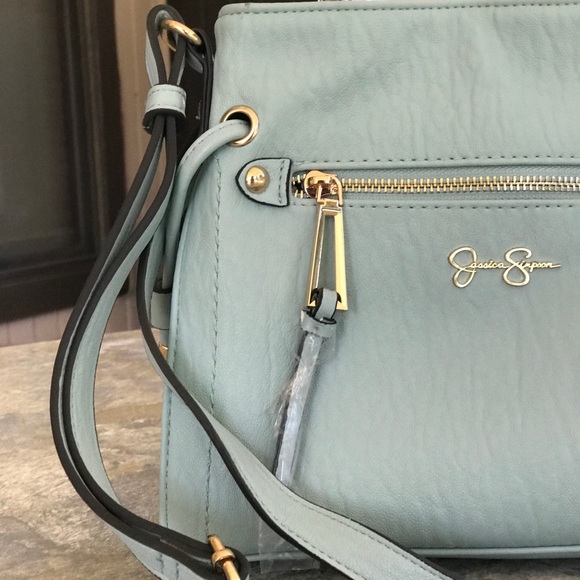 *SOLD* Jessica Simpson Crossbody/Purse, Pistachio - Picture 8 of 9